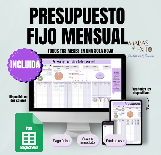 Sistema de Organización Financiera (Versión MENSUAL)