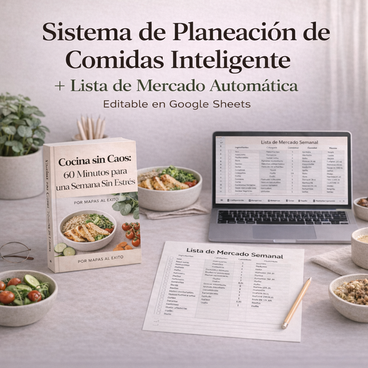 Planeación de Comidas Inteligente + Lista de Mercado Automática - Sistema Completo
