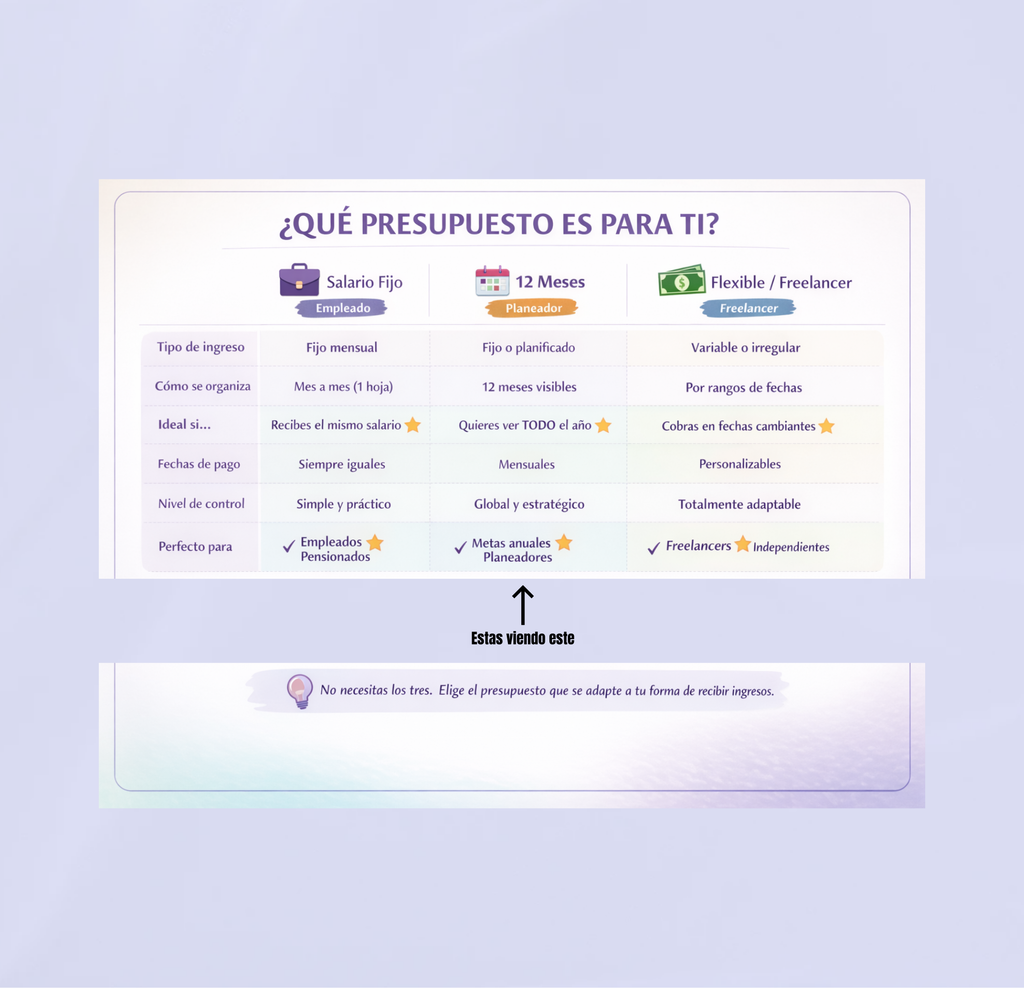 Presupuesto Anual Avanzado