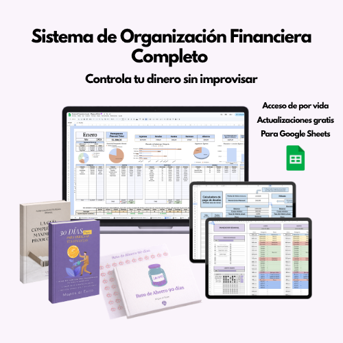 Sistema de Organización Financiera (Versión ANUAL)