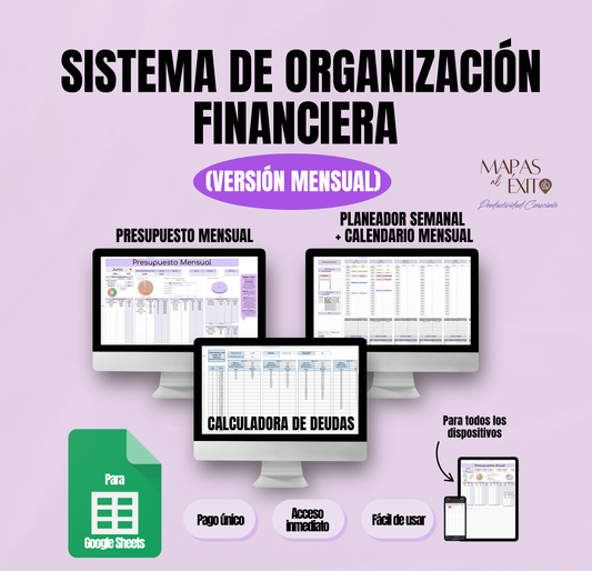 Sistema de Organización Financiera (Versión MENSUAL)