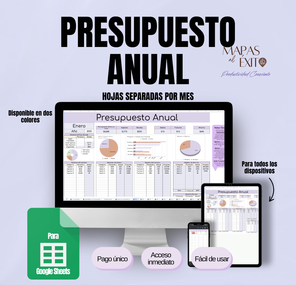 Presupuesto Anual Avanzado