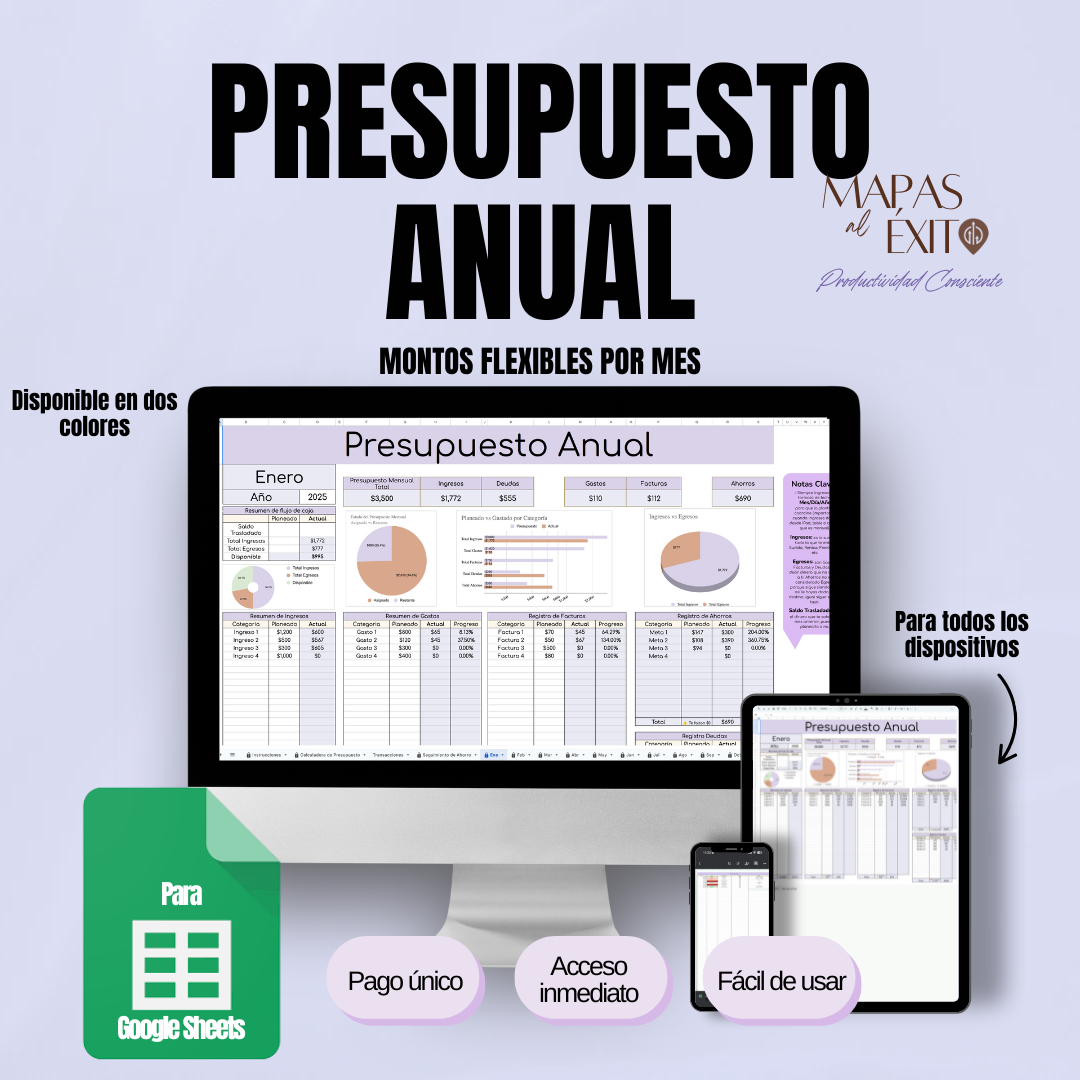 Presupuesto Anual Avanzado