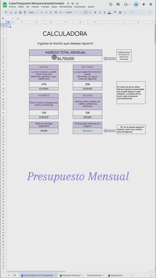 3 en 1 - Kit Completo Organización Personal